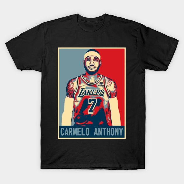 Carmelo Anthony T-Shirt by today.i.am.sad